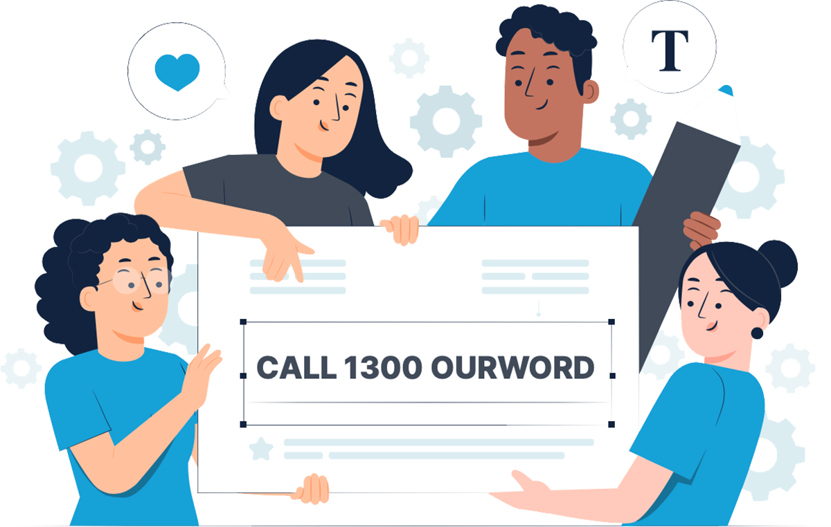 call to action for the phoneword